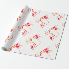 Papel De Presente Super Frenchie Bulldog