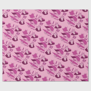 Papel De Presente Super-herói ILY - Design ASL