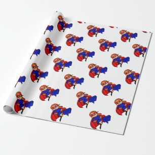 Papel De Presente super-mãe