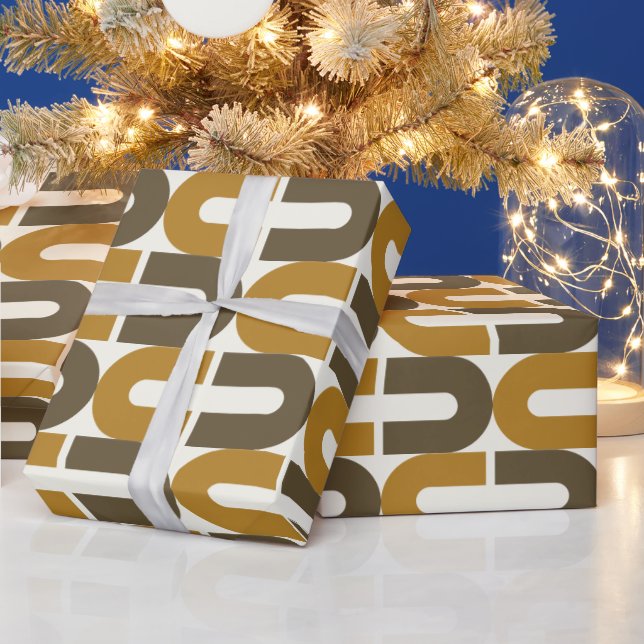 Papel De Presente Super na moda e moderno retro 60s 70s wr giftwrap (Feriados)