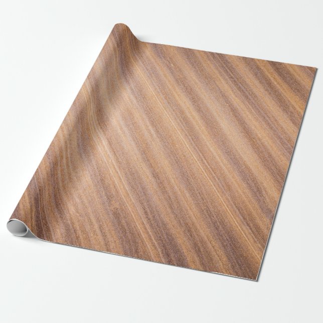 Papel De Presente Superfície de madeira castanha (Desenrolado)
