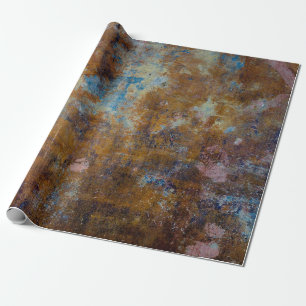 Papel De Presente Superfície de madeira castanha e rosa