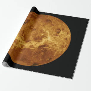 Papel De Presente Superfície do Planeta Vênus