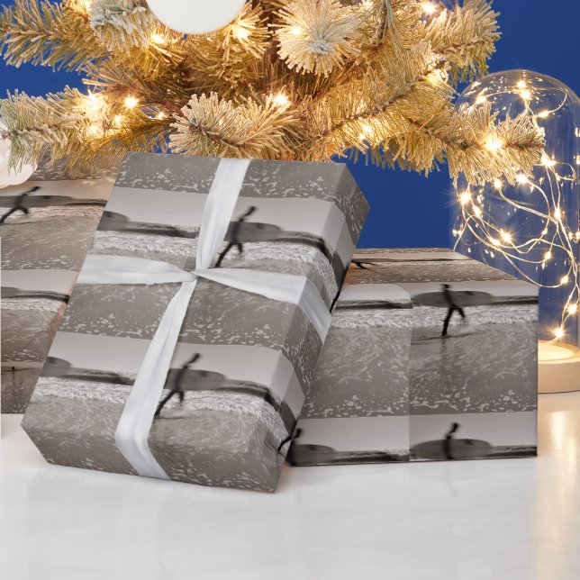 Papel De Presente Surfer por Shirley Taylor (Feriados)