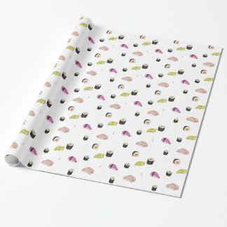 Papel De Presente Sushi e Sashimi