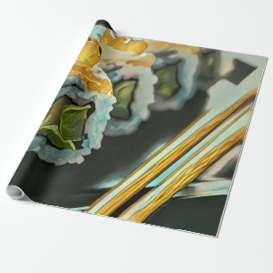 Papel De Presente Sushi japonês