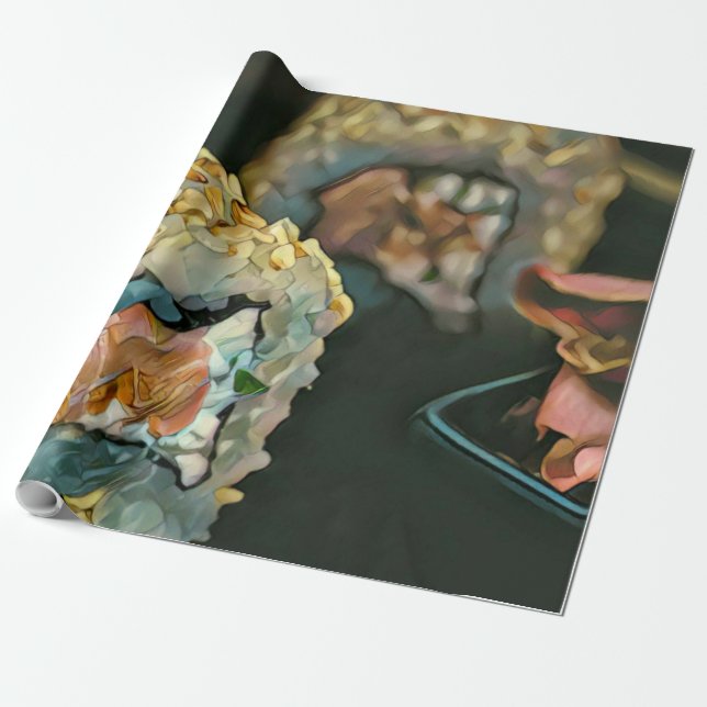 Papel De Presente Sushi japonês (Desenrolado)