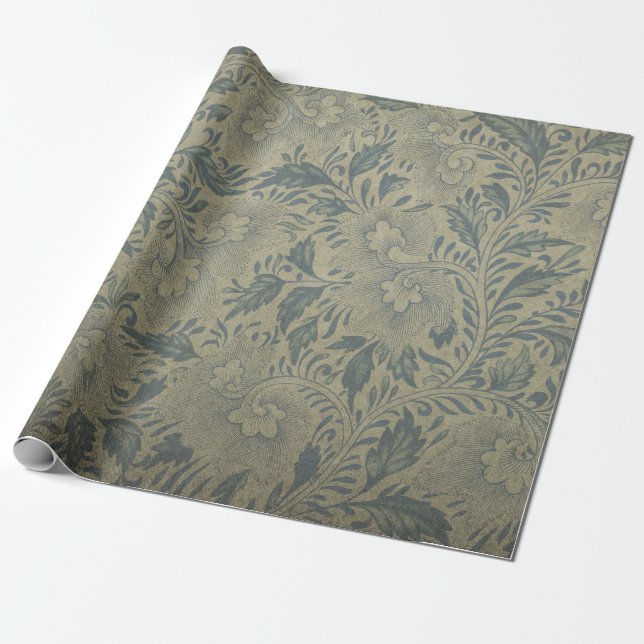 Papel De Presente Suspiros Florais: Molas Exclusivas ZazzleWrapMagic (Desenrolado)