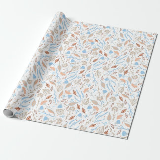 Papel De Presente Suspiros Florais: Molas Exclusivas ZazzleWrapMagic