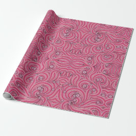 Papel De Presente Suspiros Florais: Molas Exclusivas ZazzleWrapMagic