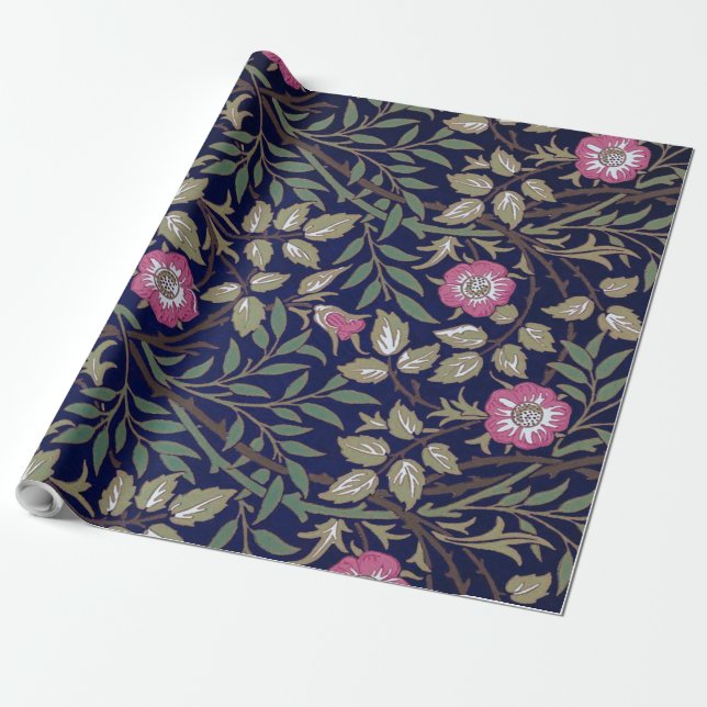 Papel De Presente Sweet Briar, William Morris (Desenrolado)