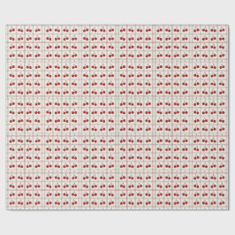 Papel De Presente 🎁 Sweet Cherry Holiday Gift Wrap Collection