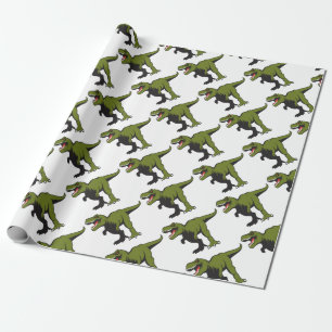 Papel De Presente T-Rex personalizou artigos