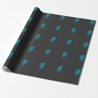 Papel De Presente T-shirt Blue Bitrate