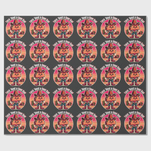 Papel De Presente Taco ’Bout um Pai Legal Cowboy Divertido