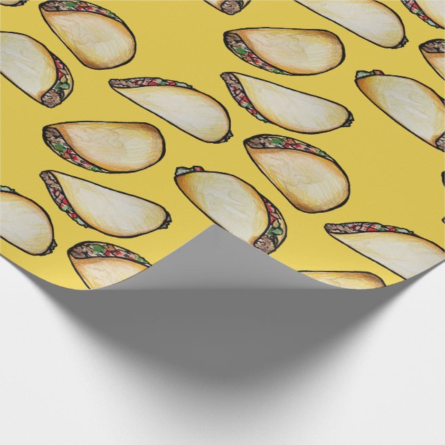 Papel De Presente Tacos (Ponta)