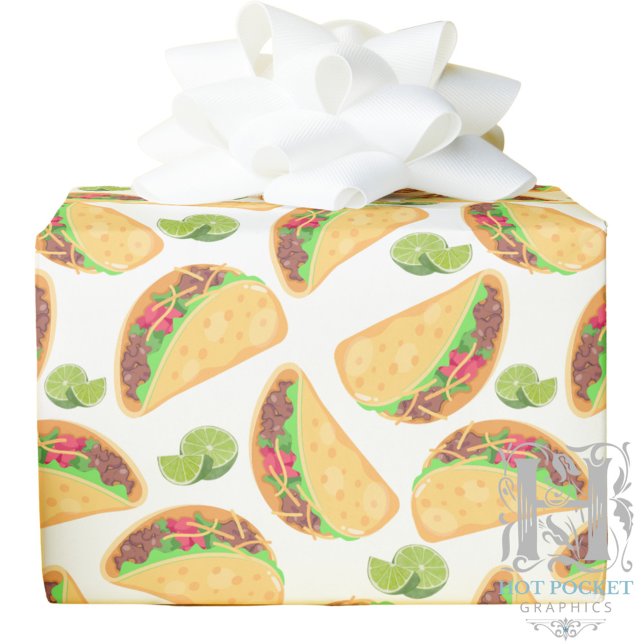 Papel De Presente Tacos Wrapping Paper (Criador carregado)