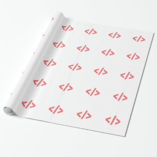Papel De Presente Tag de programação
