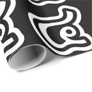 Papel De Presente Tailândia Número 4 / Quatro / ๔ (See/Si) Escrita T
