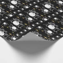 Tambor Set Drummer Banda Professora Músico