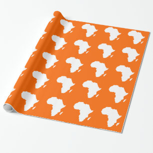 Papel De Presente Tangerine África Audaciosa