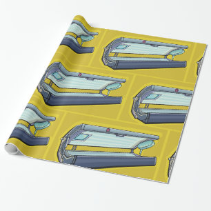 Papel De Presente Tanning Solário Solário
