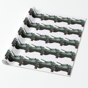 Papel De Presente Tanque WW2