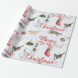 Papel De Presente Tantos Gatinhos