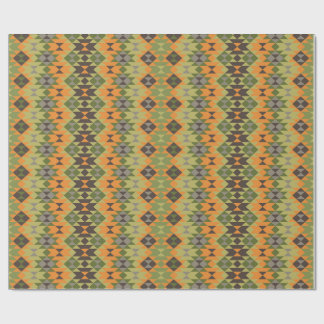 Papel De Presente Tapeçaria Tribal Boho Geométrica Gráfica