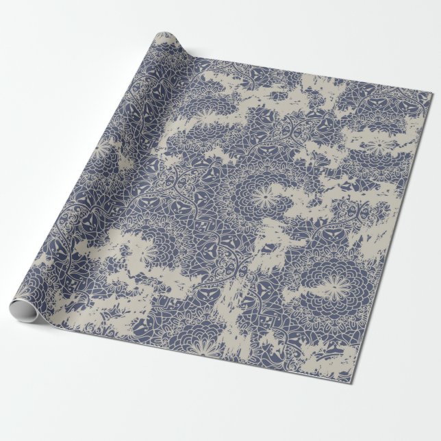Papel De Presente tapete de colheita sem costura com efeito de atrit (Desenrolado)
