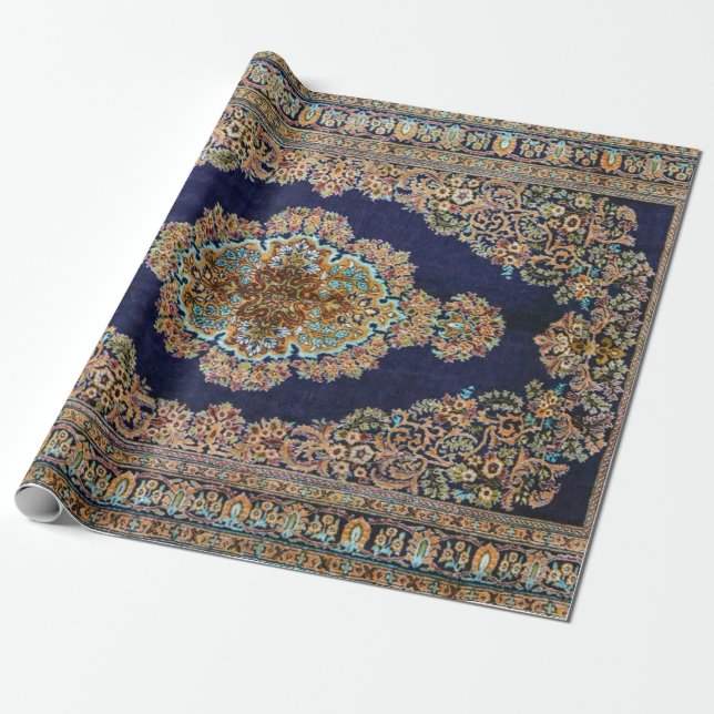 Papel De Presente Tapete Oriental Rug Killim (Desenrolado)