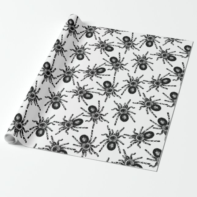 Papel De Presente Tarantula (Desenrolado)