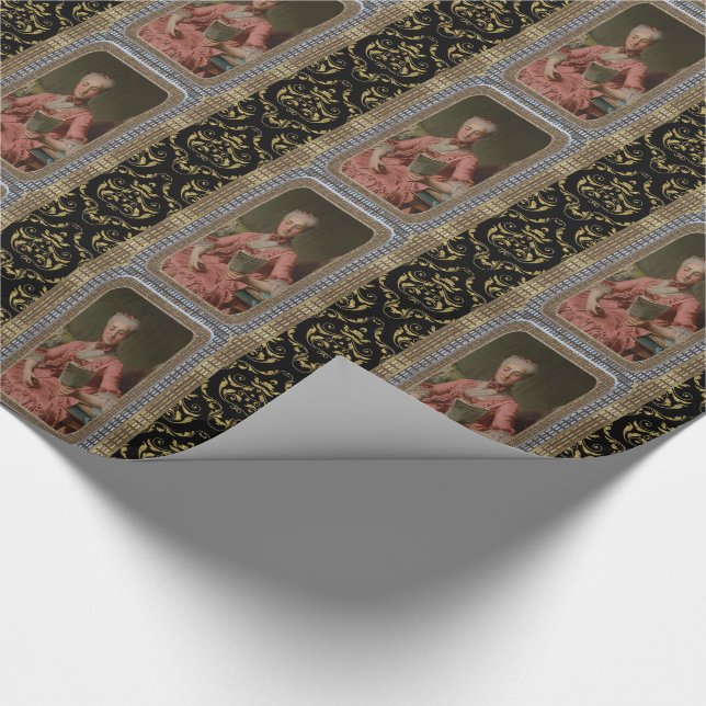 Papel De Presente Tarde Parlor 15’ Brilhante (Ponta)