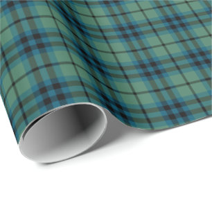 Papel De Presente Tartan antigo do clã de Keith