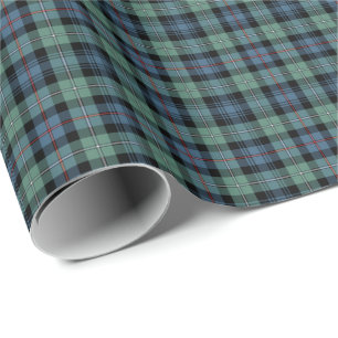 Papel De Presente Tartan antigo do clã de Mackenzie