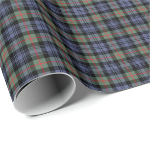 Papel De Presente Tartan antigo do clã de Murray