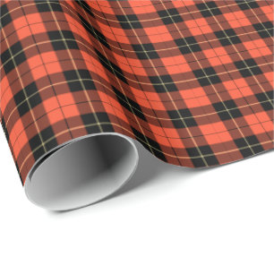 Papel De Presente Tartan antigo do clã de Wallace