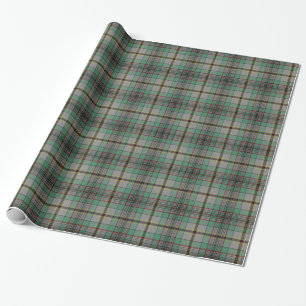 Papel De Presente Tartan de Craig do clã