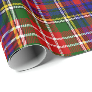 Papel De Presente Tartan do Clã Christie