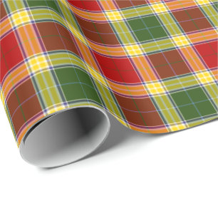 Papel De Presente Tartan do clã de Gibbs