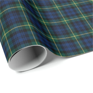 Papel De Presente Tartan do clã de Gordon