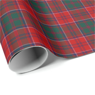Papel De Presente Tartan do clã de Grant