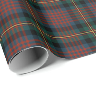 Papel De Presente Tartan do clã de MacLennan