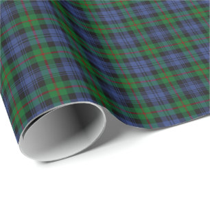 Papel De Presente Tartan do clã de Murray