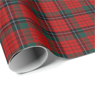 Papel De Presente Tartan do clã de Nicolson