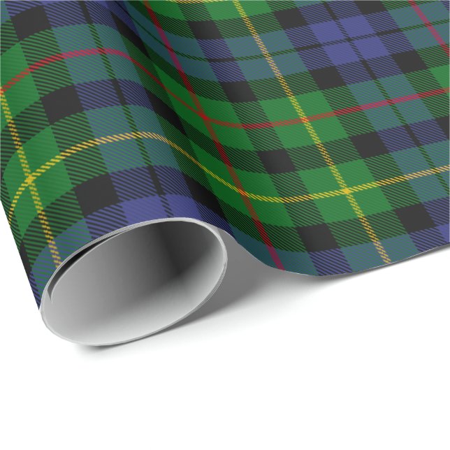 Papel De Presente Tartan do clã de Rollo (Ponta do rolo)