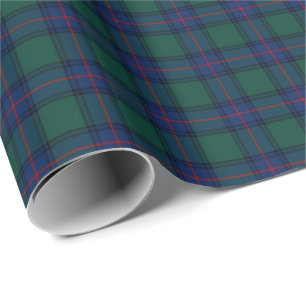 Papel De Presente Tartan do clã de Shaw