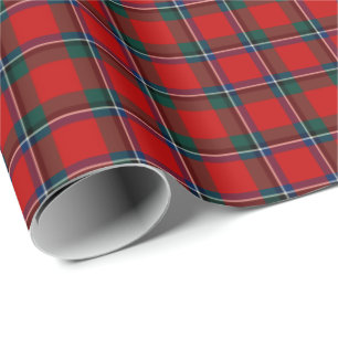 Papel De Presente Tartan do clã de Sinclair