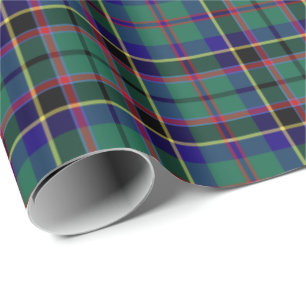 Papel De Presente Tartan do clã de Stevenson
