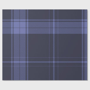 Papel De Presente Tartan do Crepúsculo Futuro